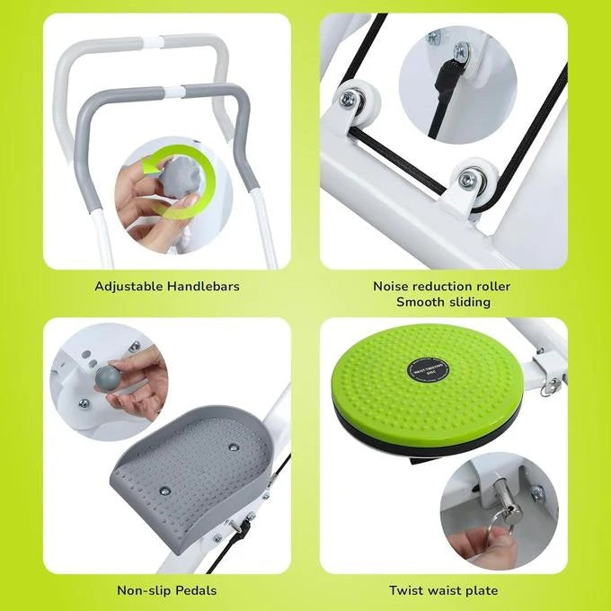Mini Climber Stepper with Twist Disk