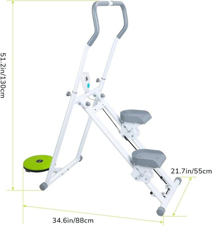 Mini Climber Stepper with Twist Disk