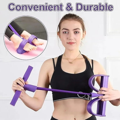 Tummy Trimmer for Men & Women [4 Tubes]